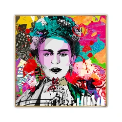 Baci Milano Street Art Tepsi 15 cm x 15 cm Frida