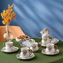 Emsan 6 Kişilik Riva Kahve Fincan Takımı