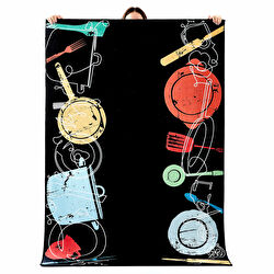 Kaşmir Halı Dekoratif Art Mutfak Kitchen 80x300 cm