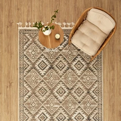 Kaşmir Halı 7/24 İskandinav Olaf Black 200x290 cm