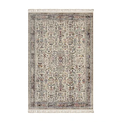 Kaşmir Halı 7/24 Kilim ve Jüt Rose 120x180 cm