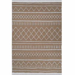 Kaşmir Halı 7/24 Kilim Jüt Alter Beige 155x230 cm