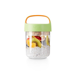 Lekue To Go Saklama Kavanozu 400 ml Turkuaz