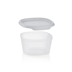 Tupperware Tek Dokunuş Küçük Kare Saklama Kabı 370 Ml