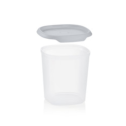 Tupperware Tek Dokunuş Küçük Kare Saklama Kabı 810 Ml