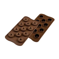 Silikomart Scg49 3D N15 Choco Cro - Silikon Çikolata Kalıbı