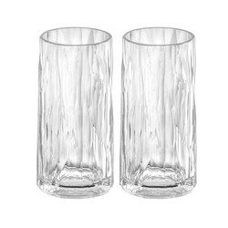 Koziol Superglas No:10 2'li Bardak Seti 300 ml Şeffaf
