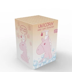 Dhink Unicorn Sıvı Sabunluk 13 cm x 10 cm x 17 cm Pembe