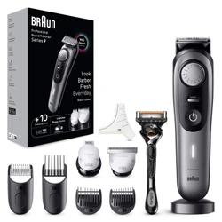 Braun Series 9 BT9420 Profesyonel Saç&Sakal Düzeltici Berber Araçları Dahil