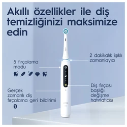 Oral B iO 5 Şarjlı Diş Fırçası Beyaz