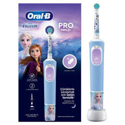 Oral B D103 Vitality Pro Frozen Özel Seri Çocuklar İçin Şarj Edilebilir Diş Fırçası