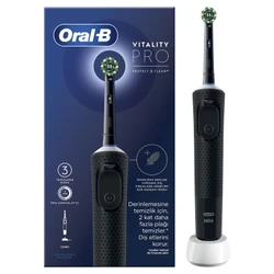 Oral B D103 Vitality Pro Cross Action Şarjlı Diş Fırçası Siyah