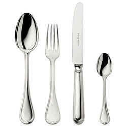 Robbe&Berking Classic Faden 24 Parça Çatal Kaşık Bıçak Seti Gümüş Kaplama