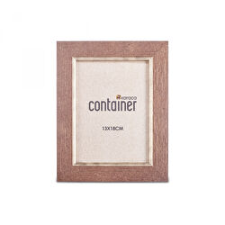 Karaca Container Eden Çerçeve Kahverengi 13x18 cm