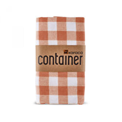 Karaca Container Pötikare Masa Örtüsü 160x160 cm Turuncu