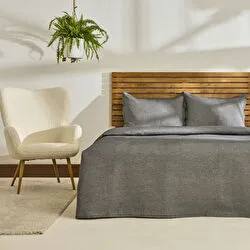 Kaşmir Home Arven Çift Kişilik Yatak Örtüsü Takımı Krem