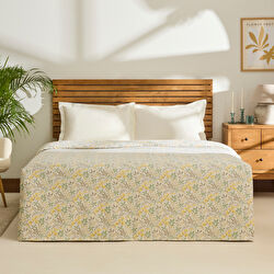 Kaşmir Home Hedda %100 Pamuk Tek Kişilik Pike Yeşil