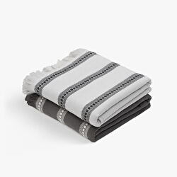 Green Black Neva 2'li Mutfak Havlusu Bej-kahve