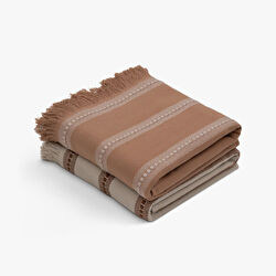 Green Black Neva 2'li Mutfak Havlusu Krem-antrasit