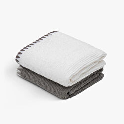 Green Black Vera 2'li Mutfak Havlusu Krem-mint