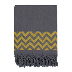 3rd Culture Diwali Antrasit Adinkra Peshtemal