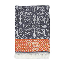 3rd Culture Siyah 'the Eye' Bambu Örtü