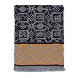 3rd Culture Mavi Thagzo Örtü, Koltuk Şalı