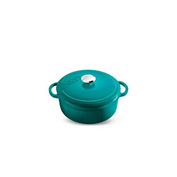 Voeux Kitchenware L'amour Kırmızı Derin Döküm Tencere 20 Cm