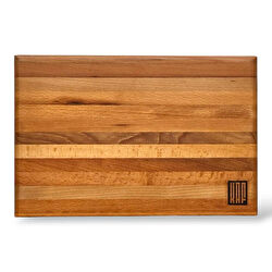 Kaf Ahşap Lüks Kesme Tahtası Kayın - L