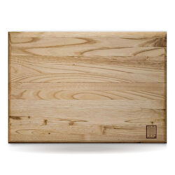 Kaf Ahşap Lüks Kesme Tahtası Kestane - S