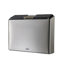 Joseph Joseph Folio Standlı Kesme Tahtası 4 Lü Çelik Gri