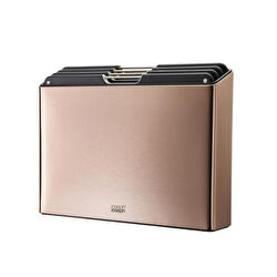 Joseph Joseph Folio Standlı Kesme Tahtası 4 Lü Çelik Gri