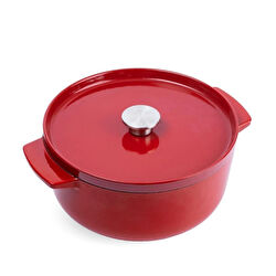 Kitchenaid Döküm Demir Tencere 26 Cm - 5.2 L Siyah