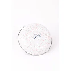Emaylab Speckles Bowl Tabağı - Bowl Kase - Salata Kasesi - Sunum Kasesi 21cm