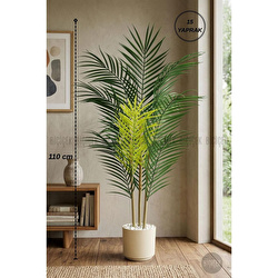 Biçiçek 110 Cm 3 Gövdeli Yapay Areka Ağacı
