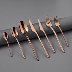 Jumbo 5500 Altın 12 Kişilik 84 Parça Çatal Kaşık Bıçak Takımı