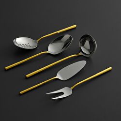 Jumbo 1001 Titanyum Bronz 5 Parça Servis Takımı