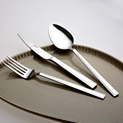 Jumbo Athena Titanyum Gold 6 Kişilik 18 Parça Çatal Kaşık Bıçak Takımı