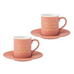 Jumbo Joy Mavi Kahve Fincan Takımı