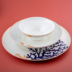 Jumbo Red Marin 6 Kişilik 24 Parça Yemek Takımı