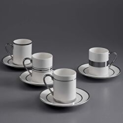 Jumbo Luces Gold 4 Kişilik Kahve Fincan Takımı