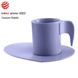 Jumbo Elefas Gri Tek Kişilik Fincan Takımı