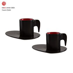 Jumbo Elefas Beyaz 2 Kişilik Fincan Takımı