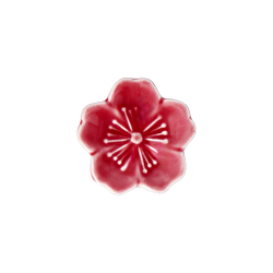 Flying Tiger Copenhagen Pembe Bahar Çiçeği Şeklinde Seramik Chopstick Tutucu