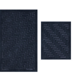Kaşmir Home Corner 2li Pamuk Banyo Paspas Beyaz 60x100 cm-50x60 cm