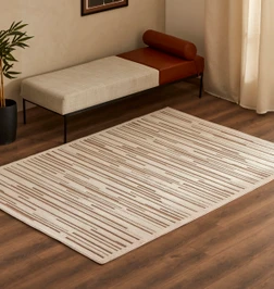 Kaşmir Halı 7/24 İskandinav Greata Beyaz 160x230 cm 