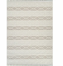 Kaşmir Halı 7/24 İskandinav Larus Beige 50x80 cm