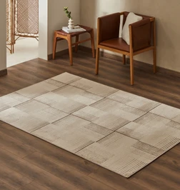 Kaşmir Halı 7/24 İskandinav Elin Gri 80x150 cm