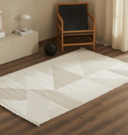Kaşmir Halı 7/24 İskandinav Clara Gri 120x180 cm