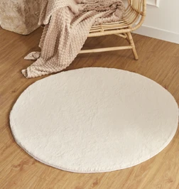 Kaşmir Halı 7/24 Cosy Premium Beyaz 70x100 cm